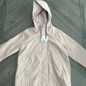 Light Pink Hooded Jacket